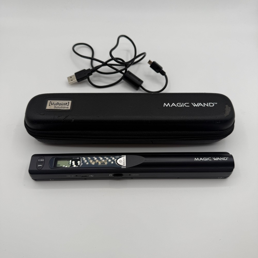 VuPoint Magic Wand Portable Handheld Scanner + Auto-Feed Dock