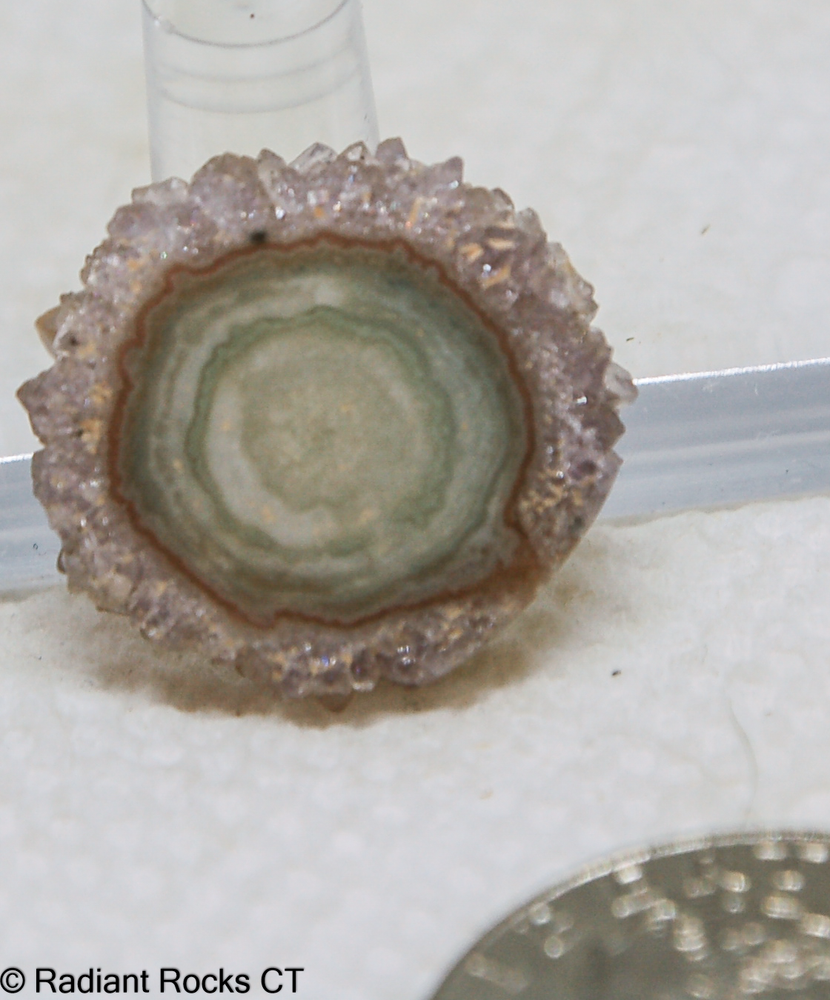 Polished Stalagmite slice 3 grams