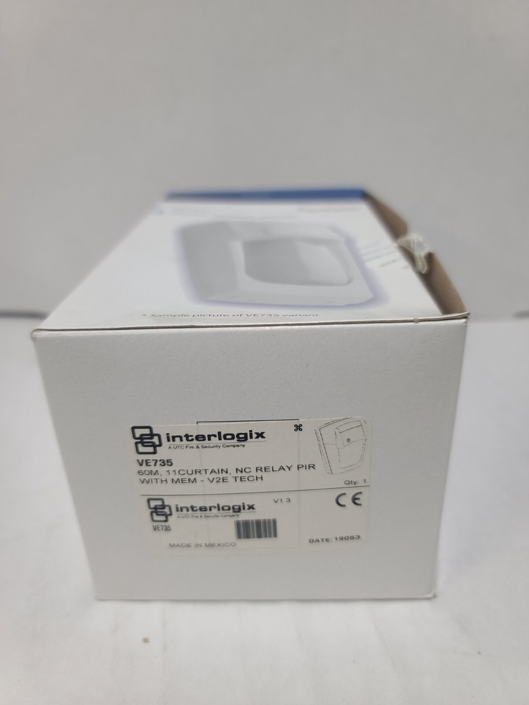 INTERLOGIX VE735 PIR Motion Sensor. New Open Box