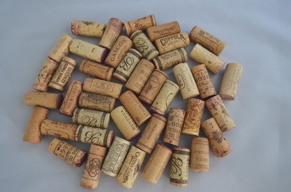 Natural wine corks
