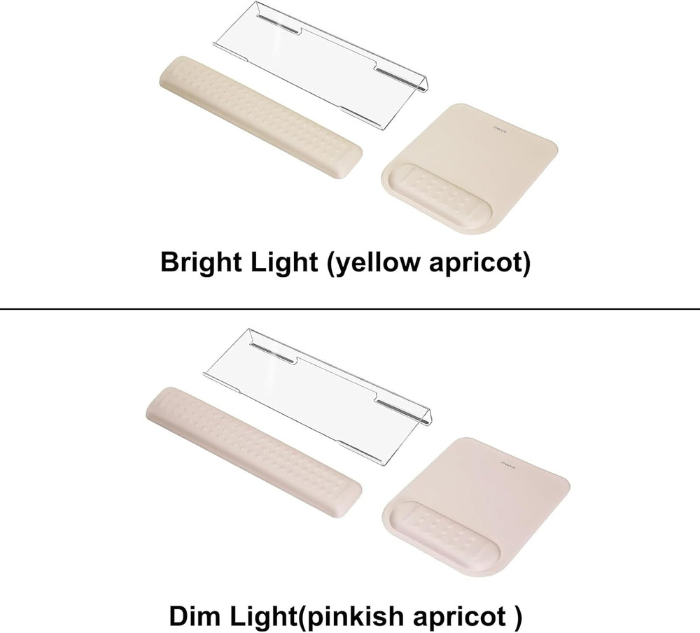 Computer Keyboard Stand&Wrist Rest Support for Keyboard &Mouse Pad Set, Ergonomi