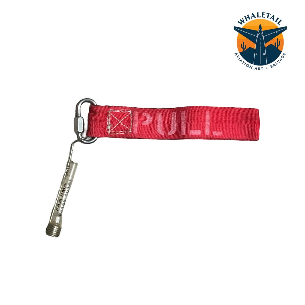 Airbus Flight Red Pull Tag – Authentic Aircraft Safety Tag