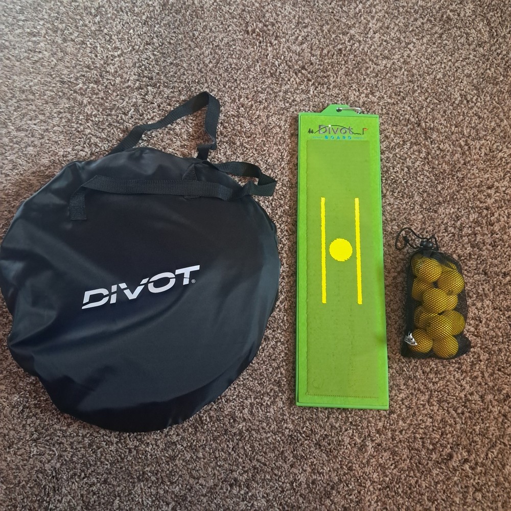 Divot Board Value Pack. Golf Tool Board Net Balls New Open Box