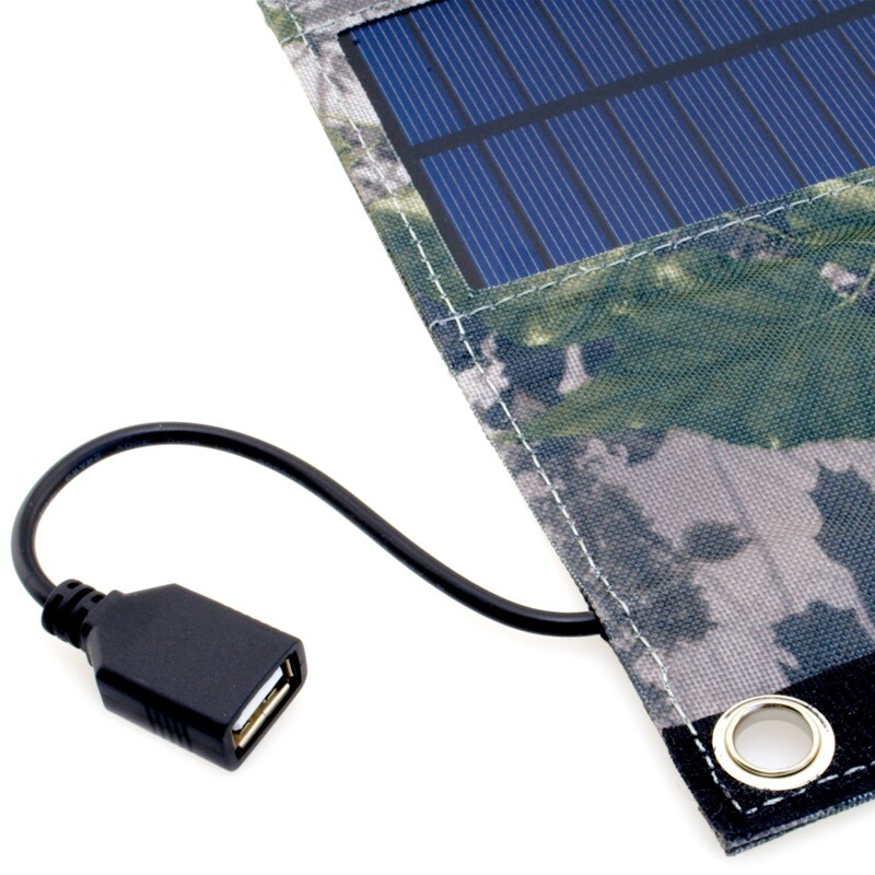 Solar Panel 6W, USB 5V, 1.2A, ES-4