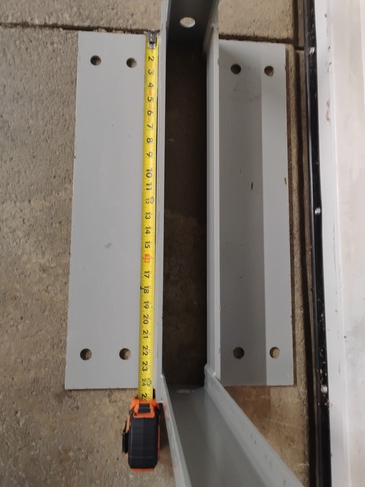 7ft Open Frame 23" 45U 2-Post IT Network Server Rack