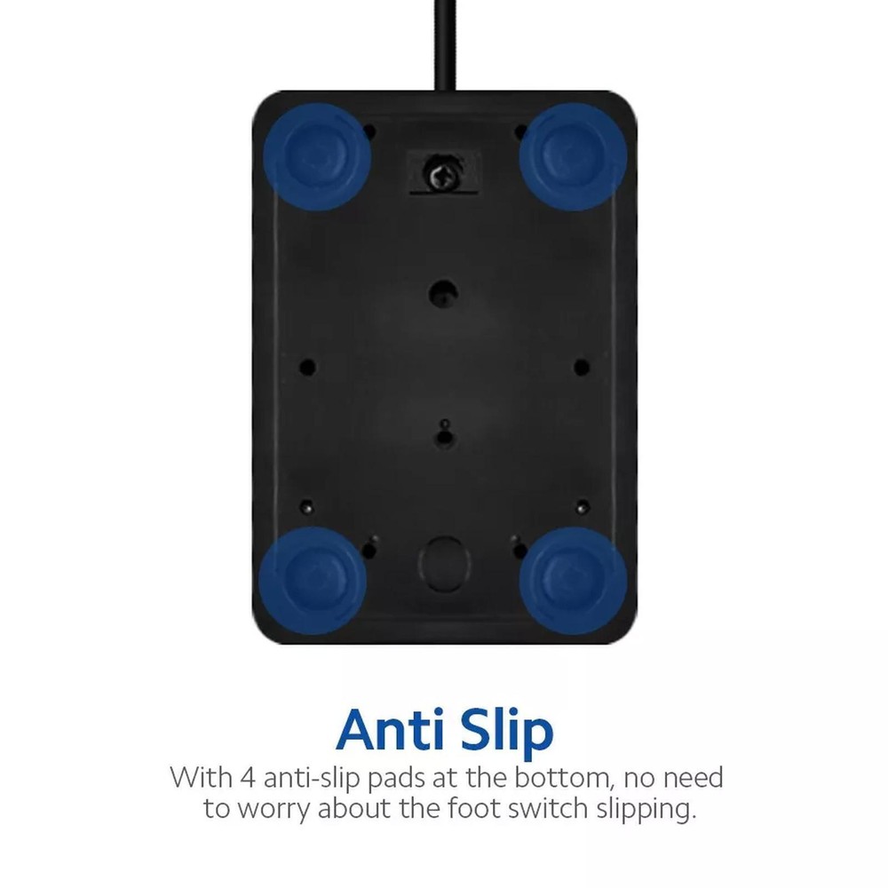 USB Foot Switch Pedal Control Pre-Program Key Mouse For Keyboard PC Computer p