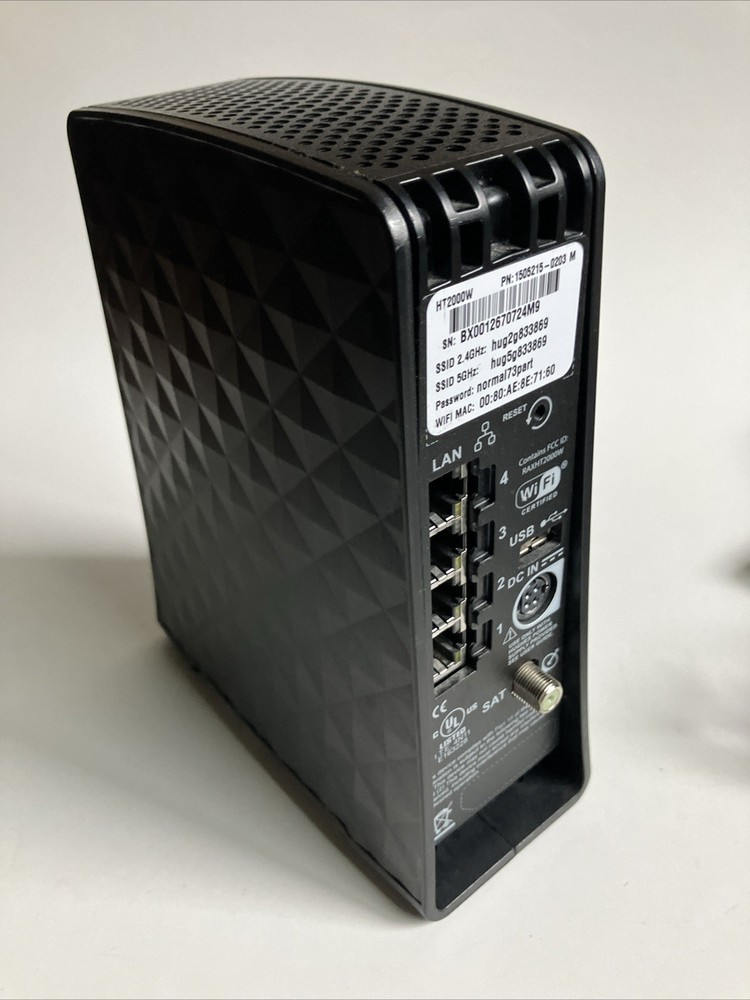 Hughes HT2000W Satellite Modem Router w/ Power Supply