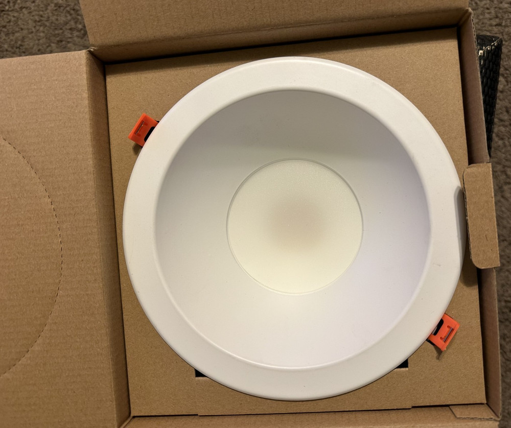 NORA NLTH-81TW-MPW 8" THEIA LED CANLESS DOWNLIGHT  SELECTABLE CCT