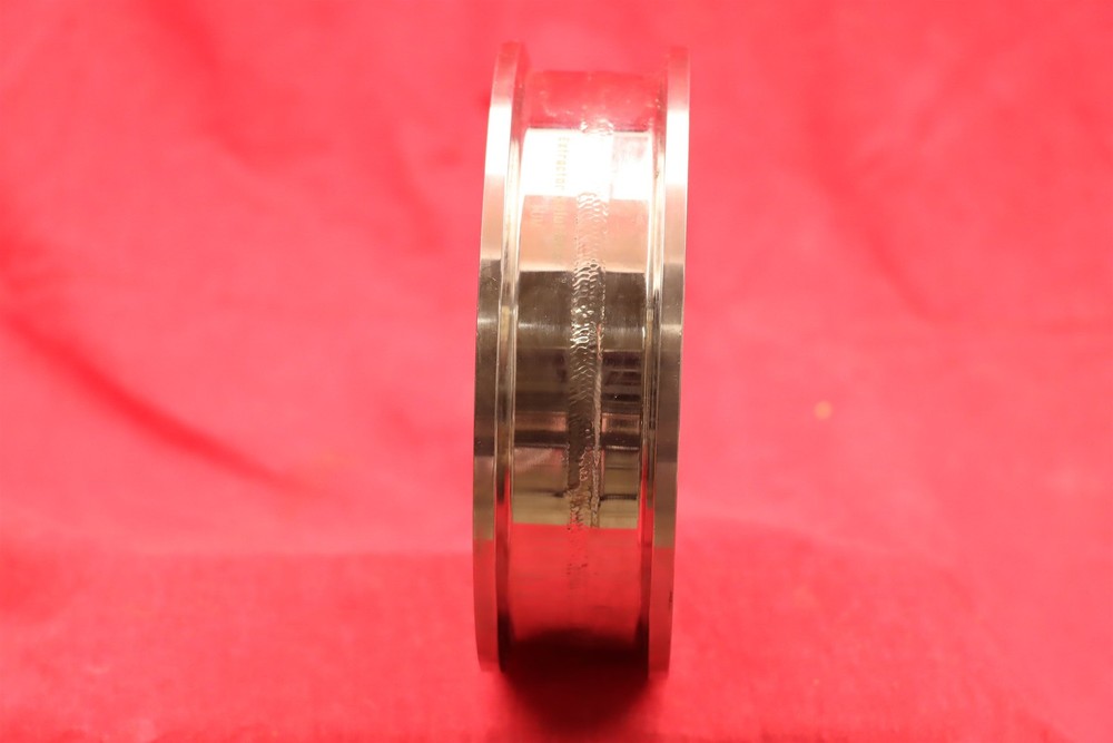 Extractor Solutions 6" x 2" Tri-Clamp Sintered Mesh Filter Plate- 1UM