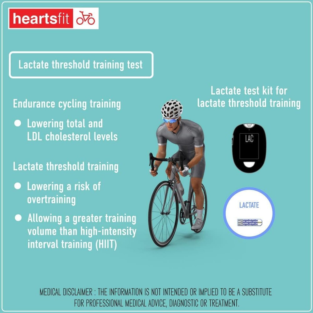 HeartsCare C1 - Lactate Test Strips (50 count)