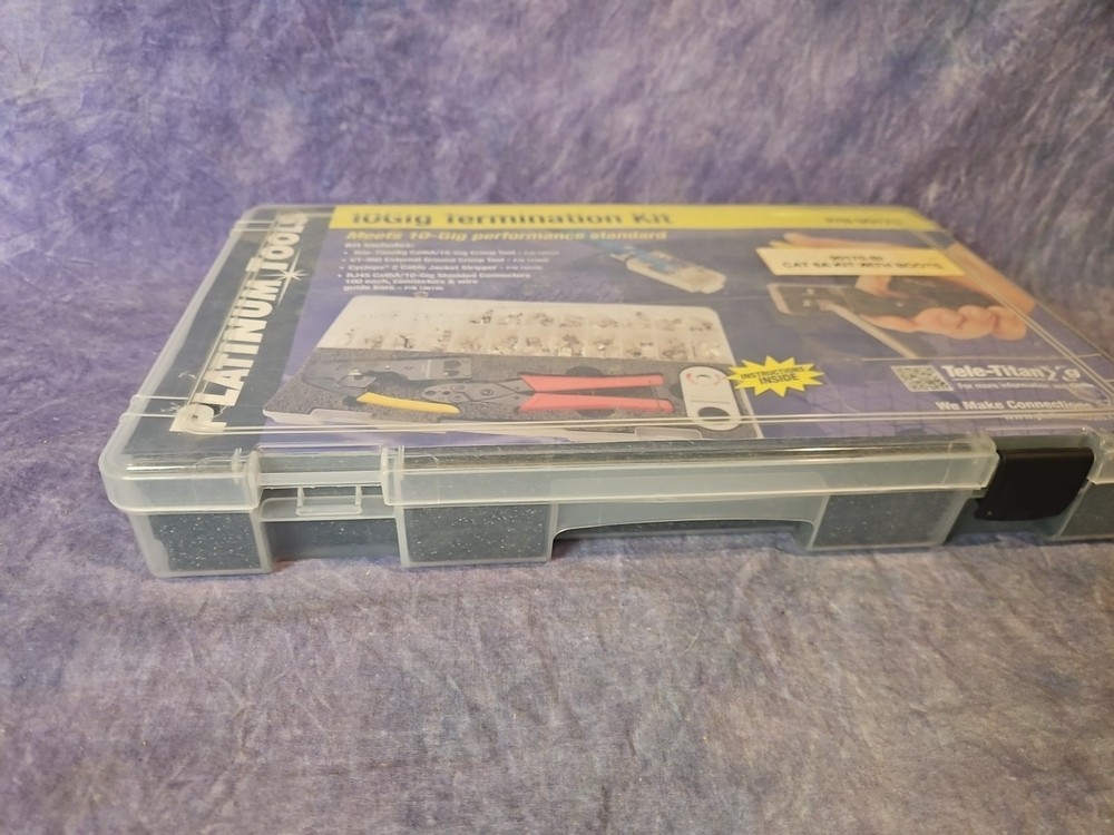 Platinum Tools 90170 10Gig Termination Kit NEW