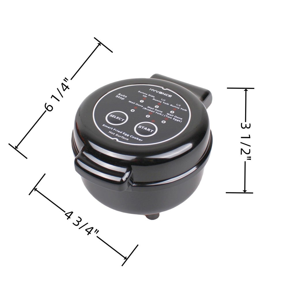 Smart Fried Egg Cooker, 6 Fried Egg Features, Make fried egg like Sunny side ...