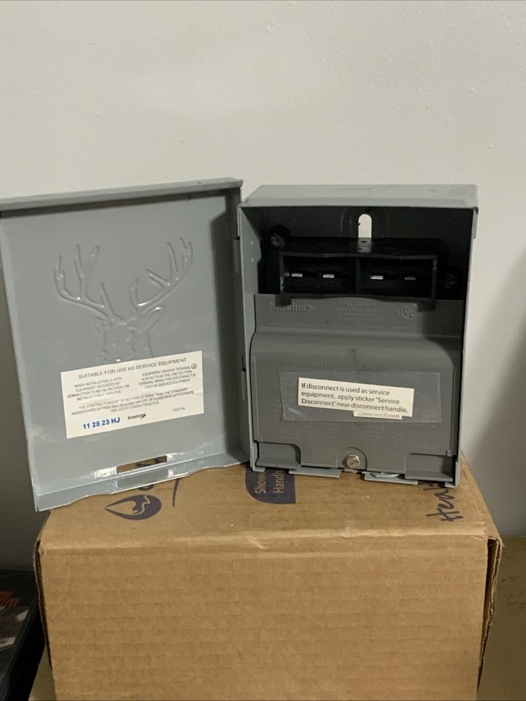 DiversiTech EDS-60U 60 Amp HVAC Disconnect Switch *READ*