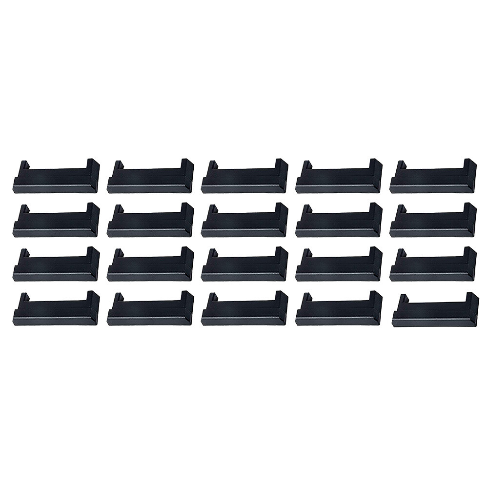 (20) E-Track Plastic End Cap for Horizontal E-Track Tie-Down Rail Systems