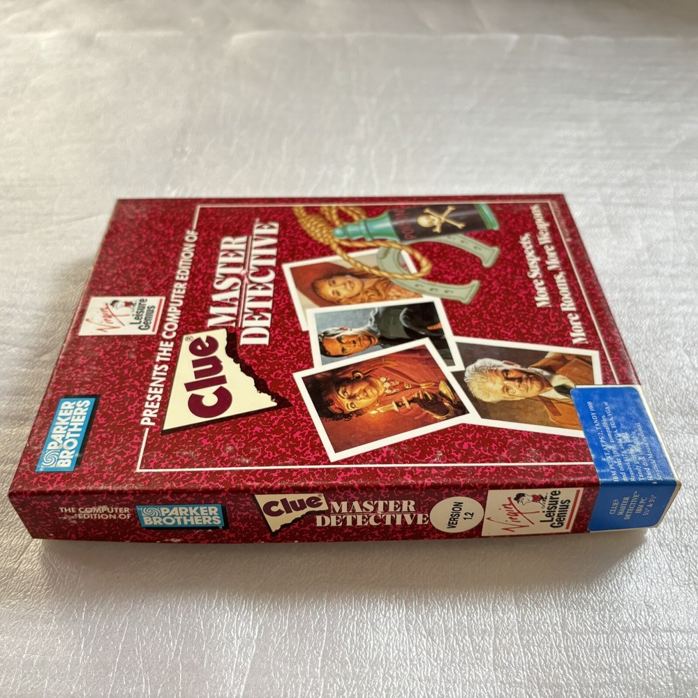 Clue Master Detective Tandy / IBM Complete