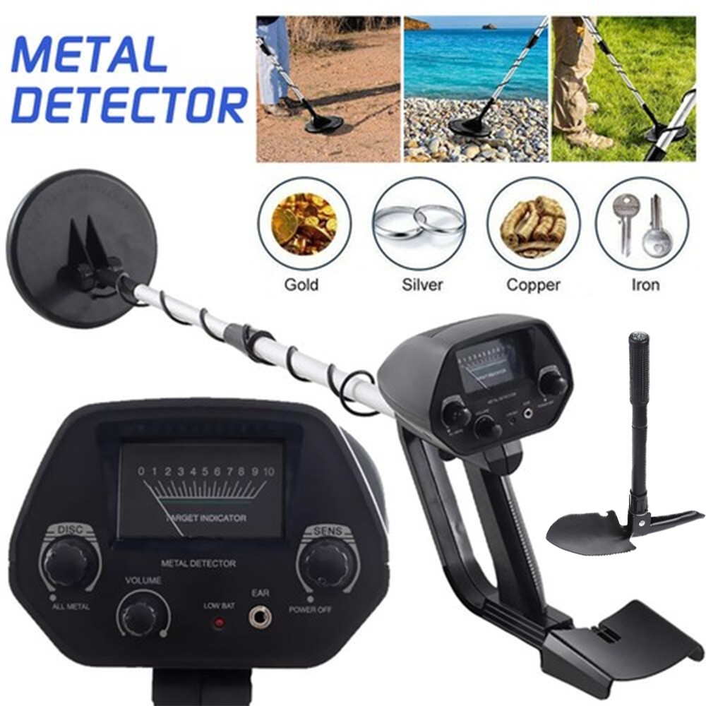 Underground Metal Detector Gold Digger Hunter Deep Sensitive Waterproof Coil