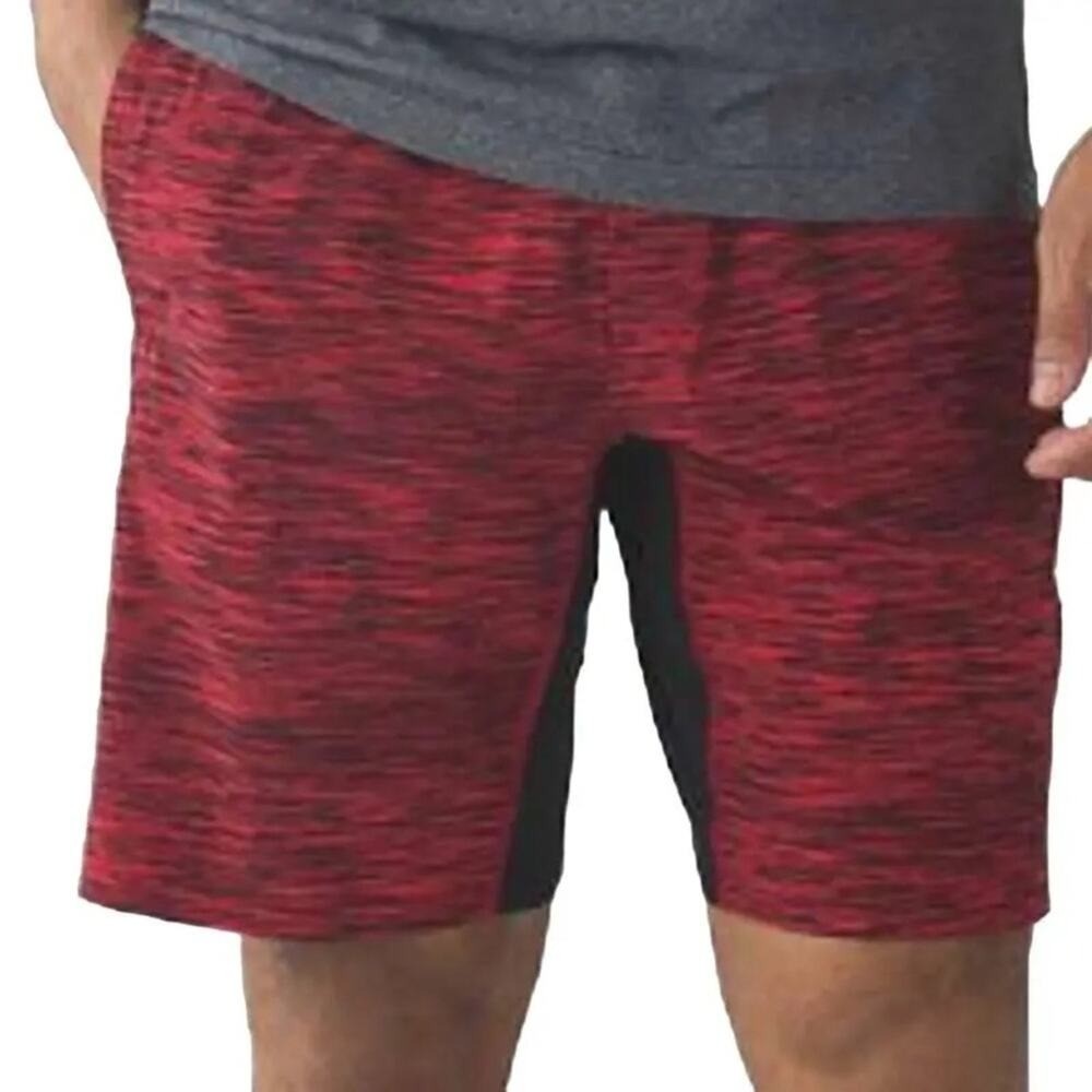 Lululemon Assert Short 9"Black Cherry / Black sz M