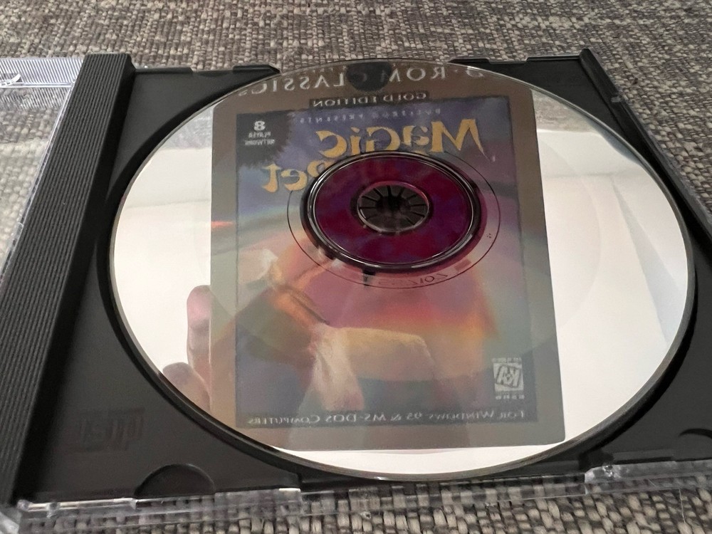 Electronic Arts Magic Carpet 1995 PC Computer Software Vintage Gold Edition