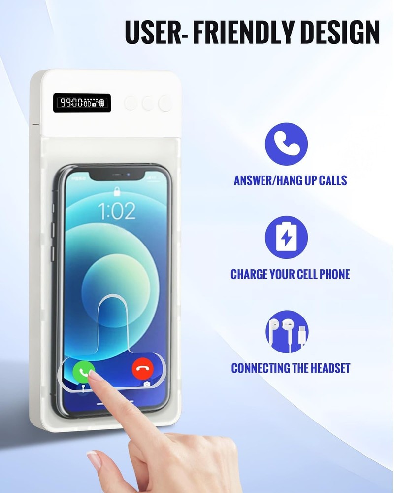 Fullware Phone Lock Box with Timer for iPhone & Android - 99 Hours Max