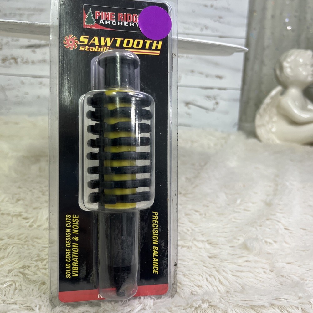 Pine Ridge Archery Yellow Sawtooth Stabilizer 2592-Y