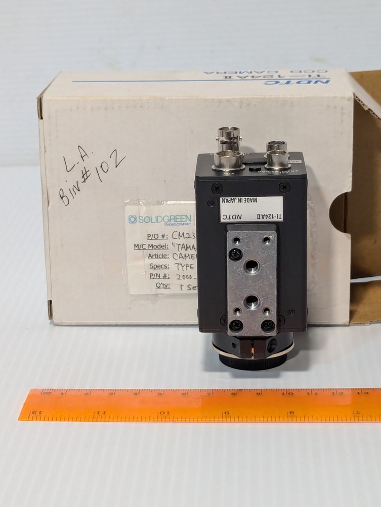 NDTC TI-124A2 CCD Camera & Power Supply+Returns