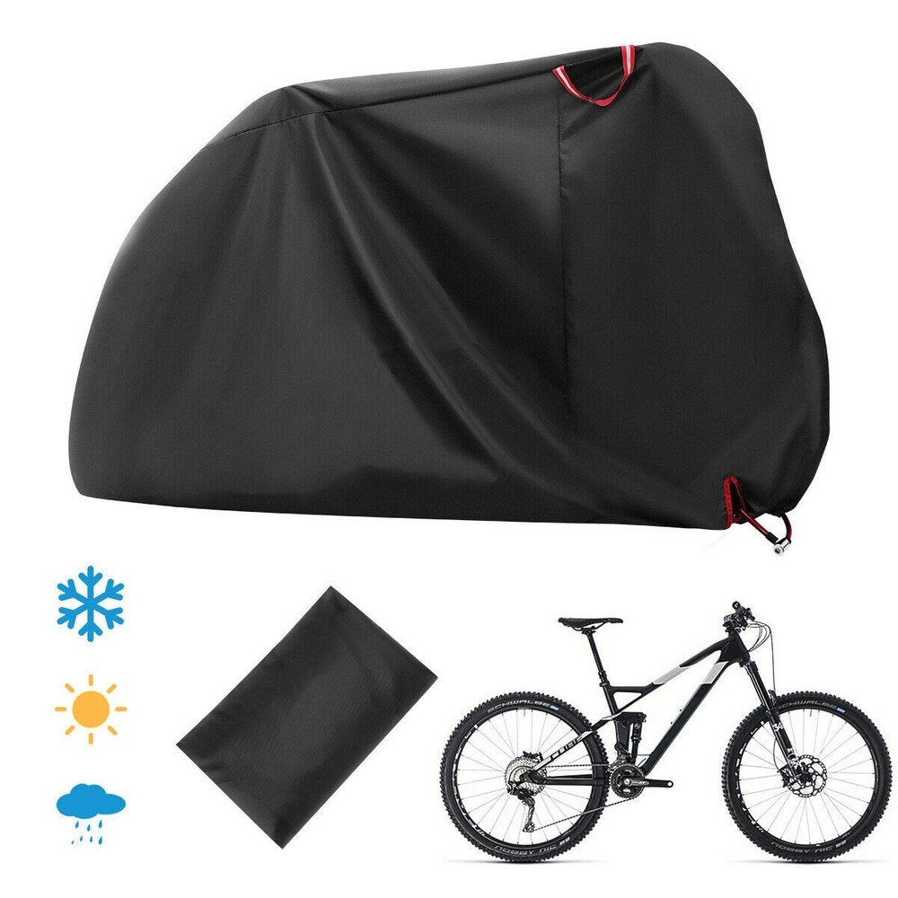 Multi-Functional 210D Foldable Waterproof Bicycle Rain Cover Protective Sheld