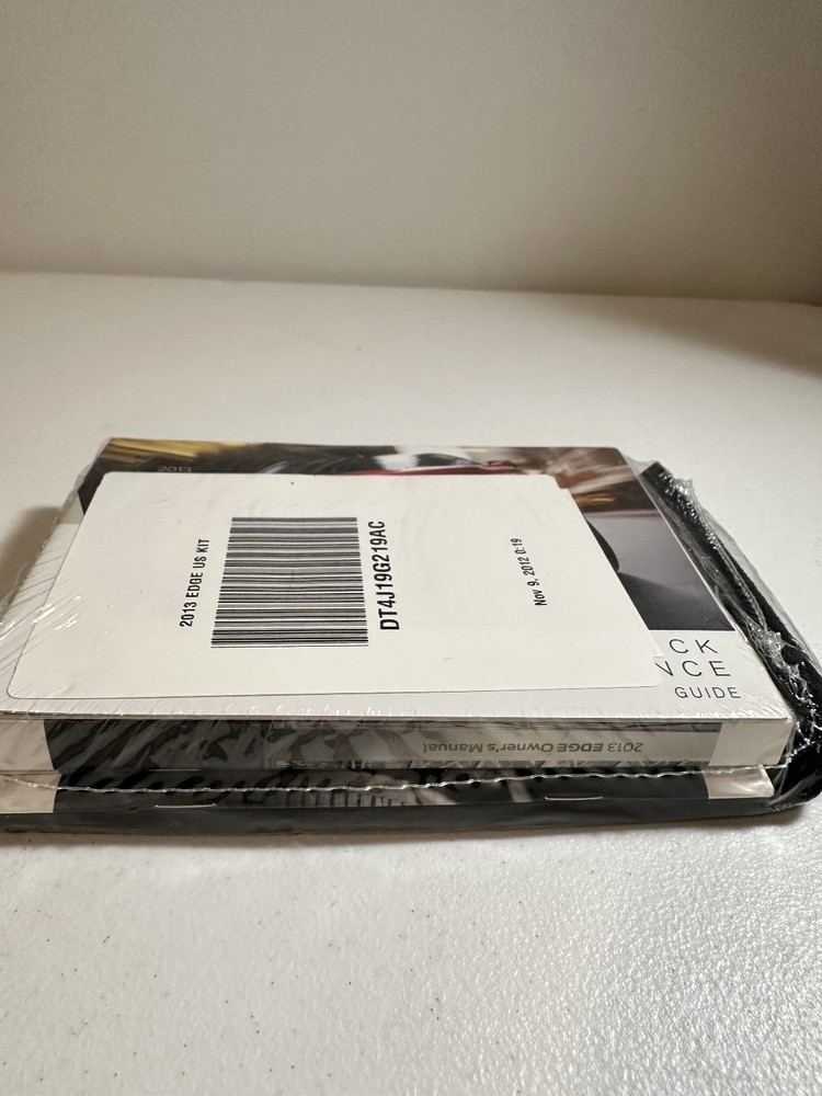 2013 Ford Edge Owner's Manual Set