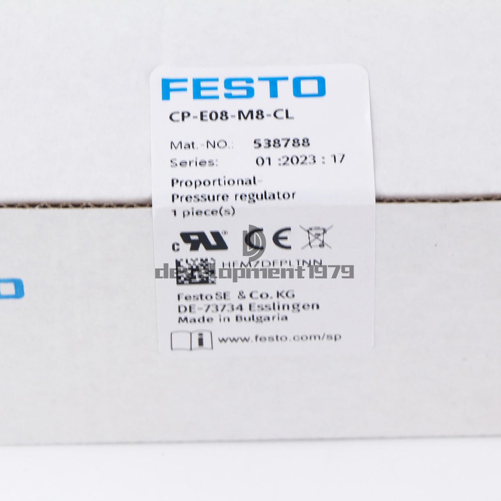 One New FESTO CP-E08-M8-CL 538788 Module