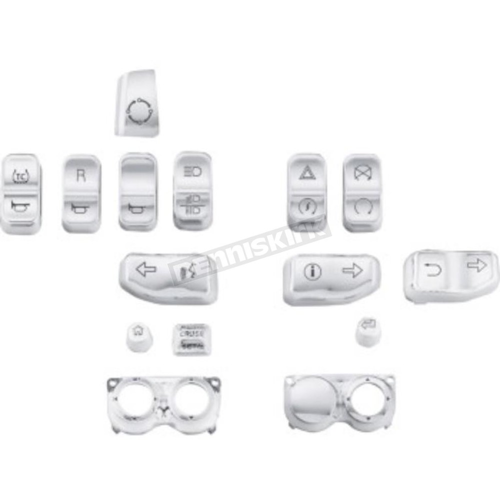 Drag Specialties Switch Cap Kit H18-0357CO-C