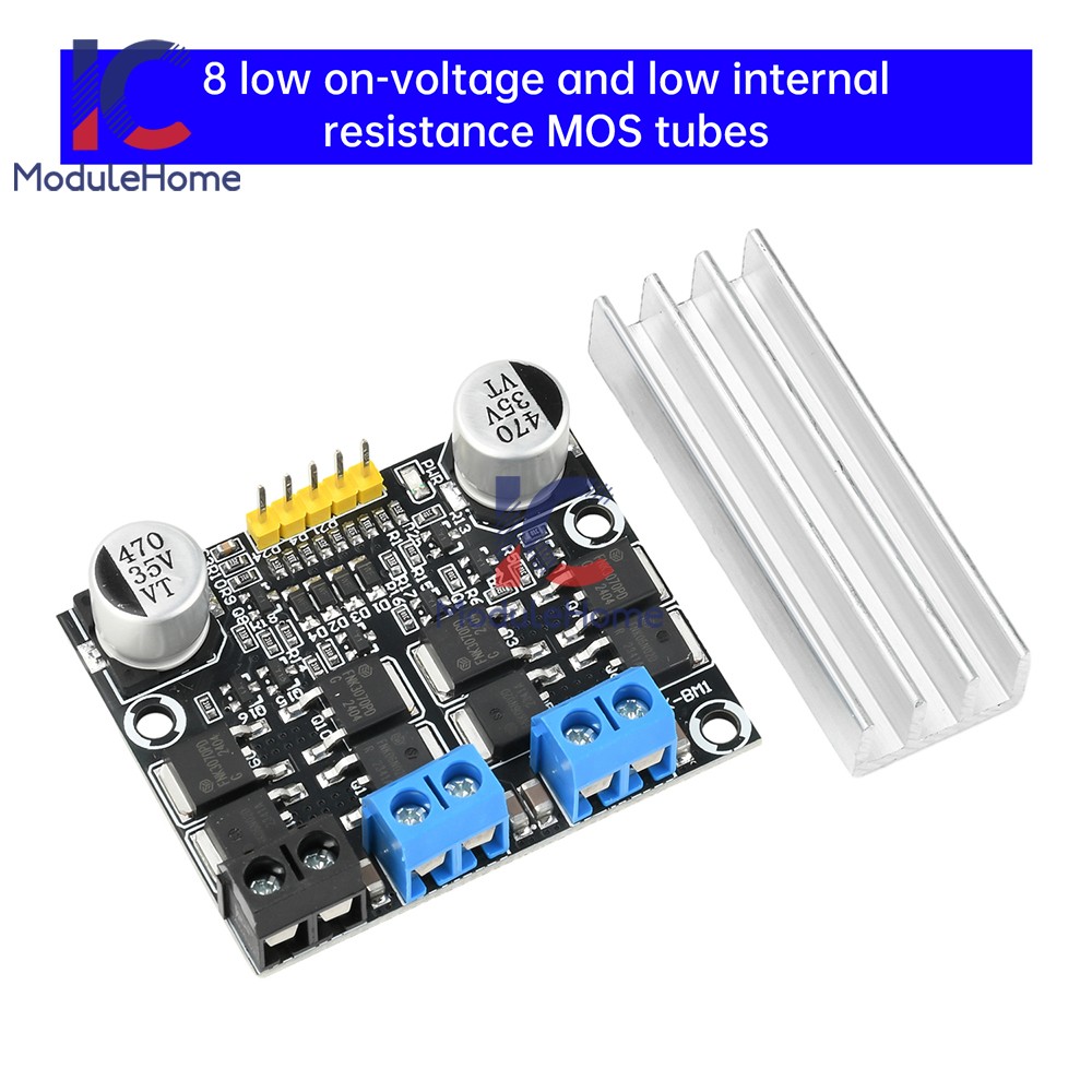 DC 3-18V 10A PWM DC Motor Speed Controller, Forward/ Reverse Motor Driver Module