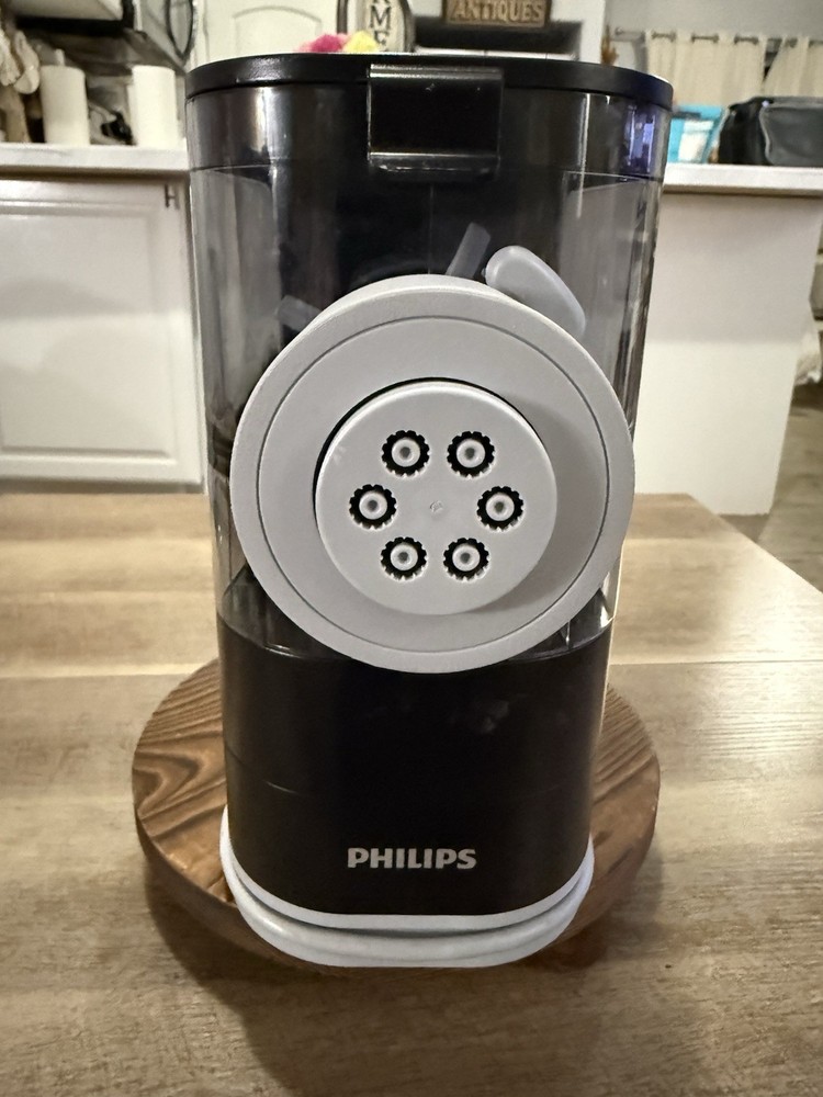 Philips HR2371 Pasta Maker Compact Automatic Noodle Machine With 3 Discs