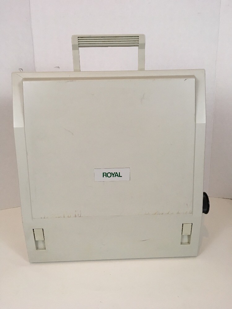 Royal Electronic Typewriter Alpha 101 Portable Made In Japan