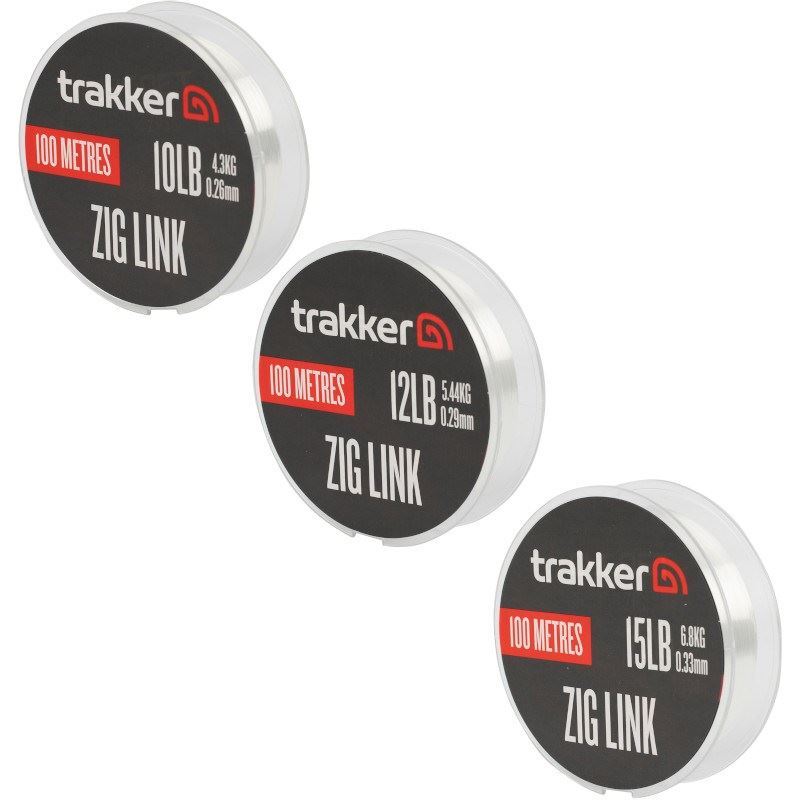 Trakker Terminal Tackle Zig Link - All Breaking Strains Available