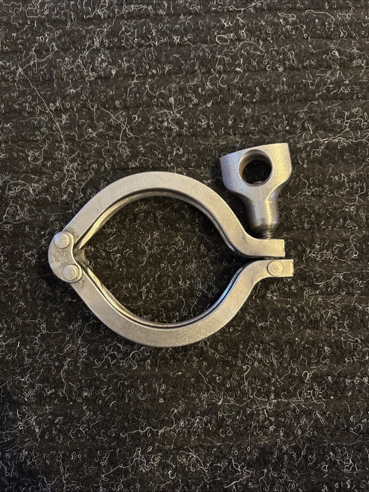 Tri Clover 2 Inch Double Pin Clamp. Stainless