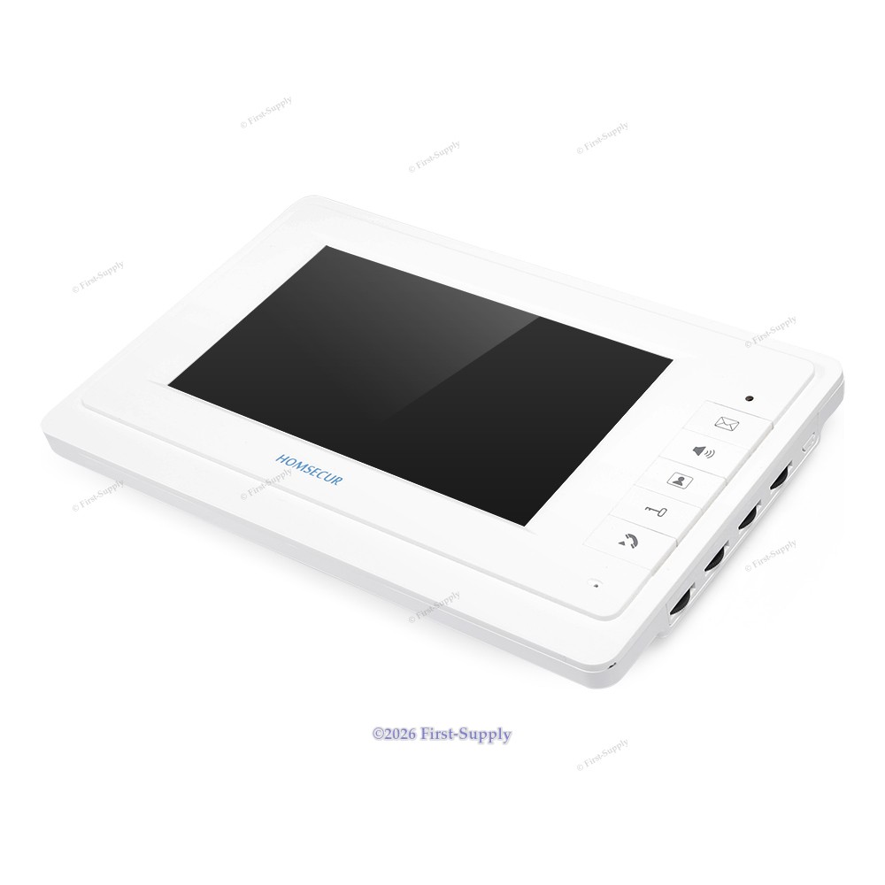 7inch Wired Video Door Intercom System with IR Night Vision for Home Security