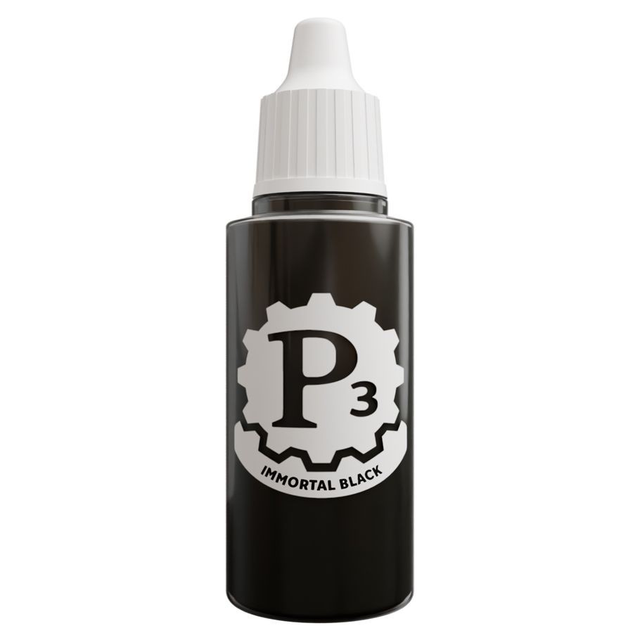 SFLSFP3-N176 Steamforged Games P3 Paint: Immortal Black (18ml)