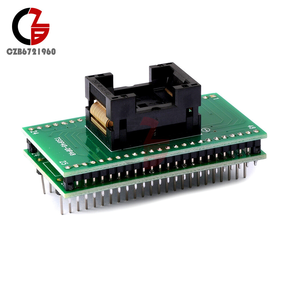 TSOP48 TO DIP 48 SA247 IC Programmer Adapter TSOP48 Chip Test Socket