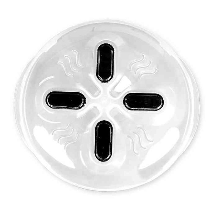Lori Greiner 2-pack Set Hover Cover Microwave Splatter Guards Clear