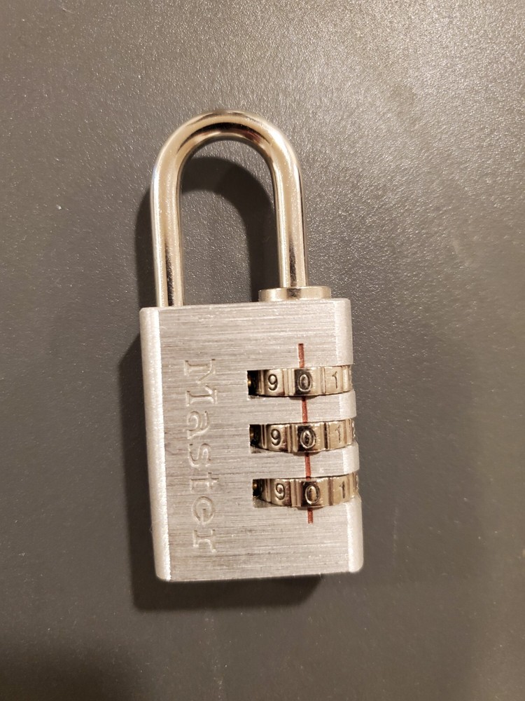 NEW master lock combination padlock