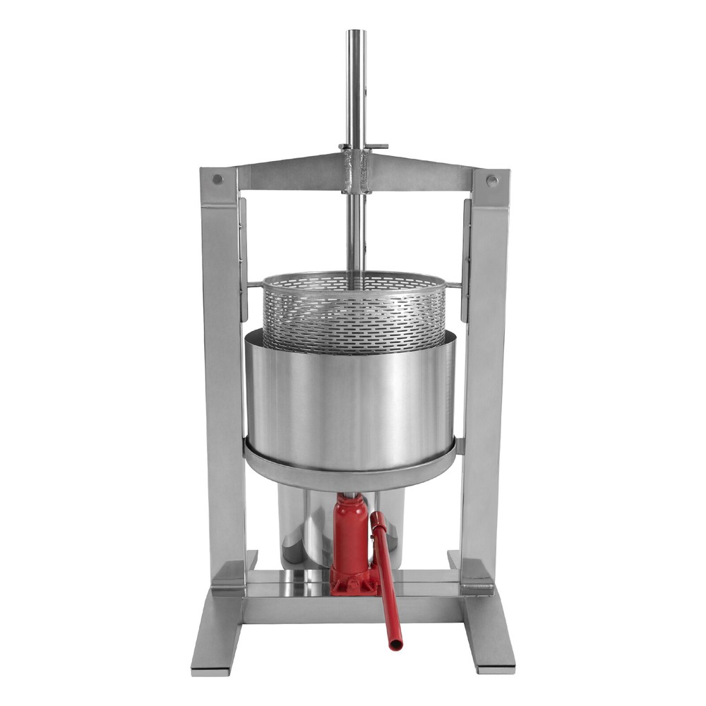 Fruit Press Crusher Grinder Apple Juice Wine Cider & Hydraulic Jack Fruit Press