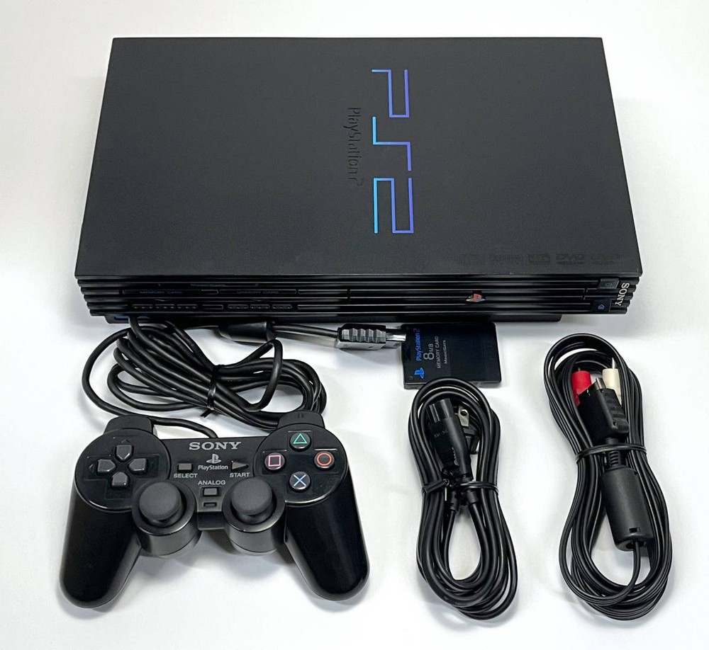 SONY Playstation 2 PS2 Console Complete Video Game System WORKING Ready to Play