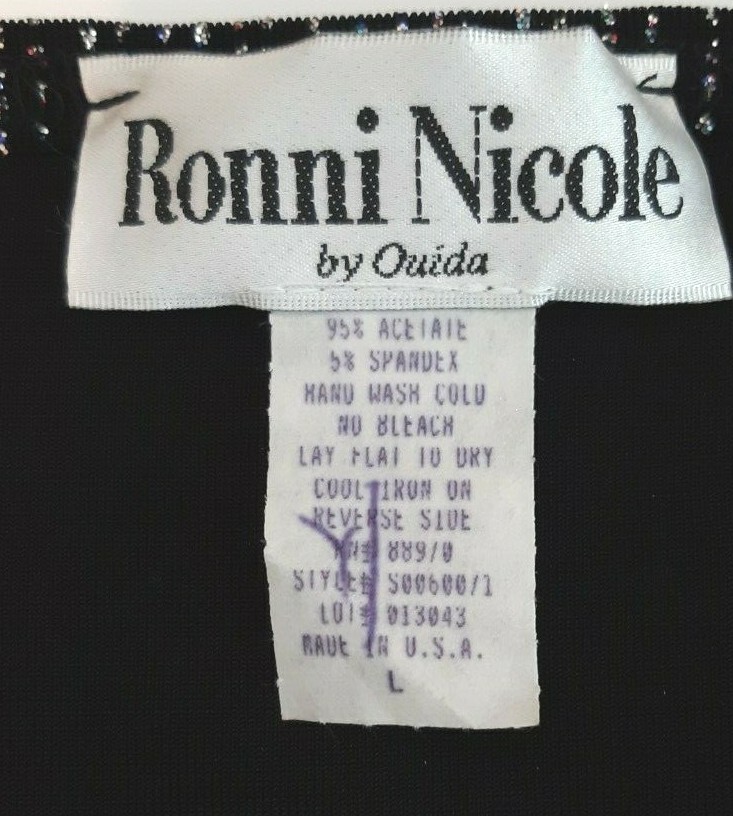 Ronni Nicole Tank with Jacket Size Large