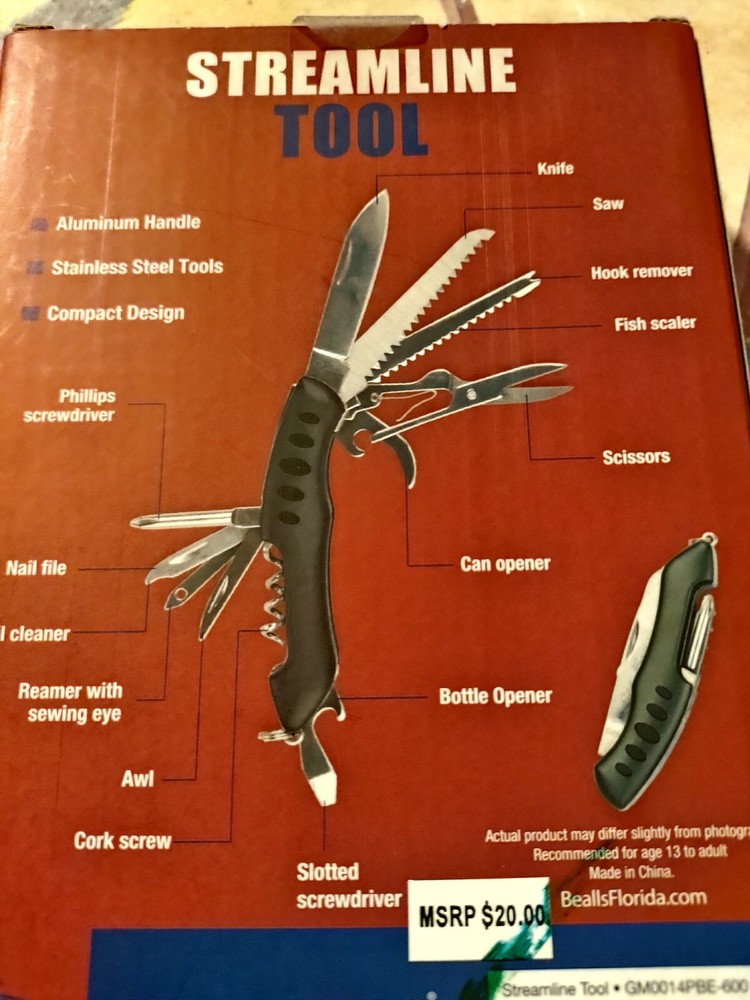 Reel Legends streamline pocket tool