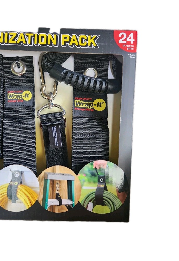 NIB! Get Untangled "Wrap-It Ultimate Organization Pack 24 Piece