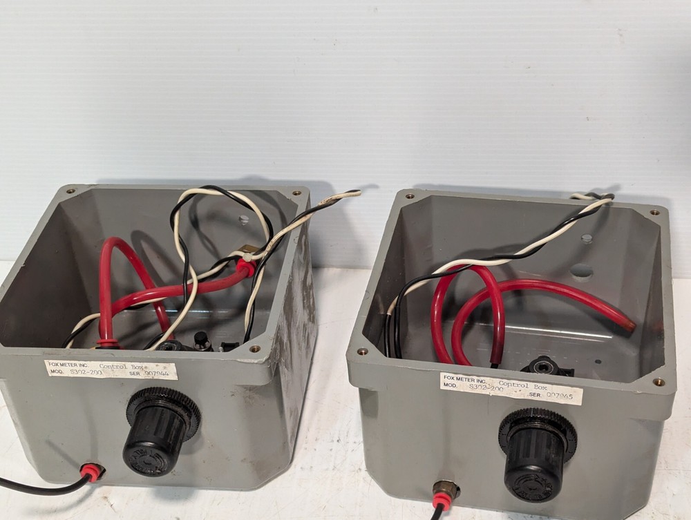 Fox Meter S302-200 Control Box+Returns