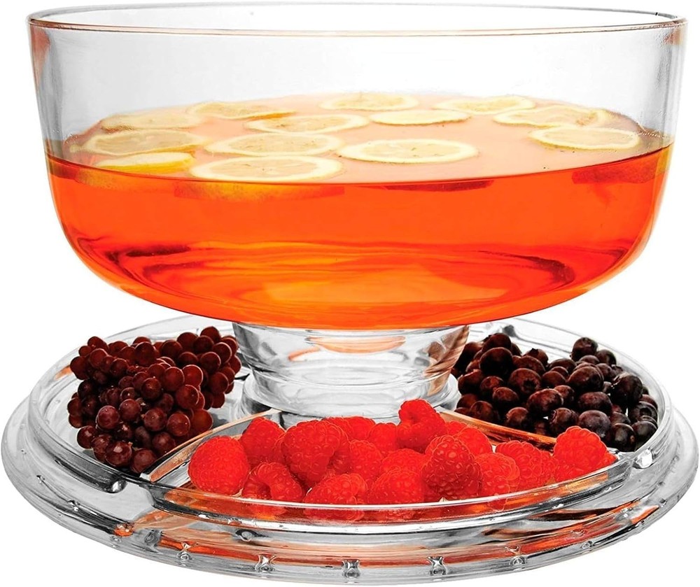 Multifunctional 12" Acrylic Cake Stand - Ultimate 6 in 1 Serving Experience