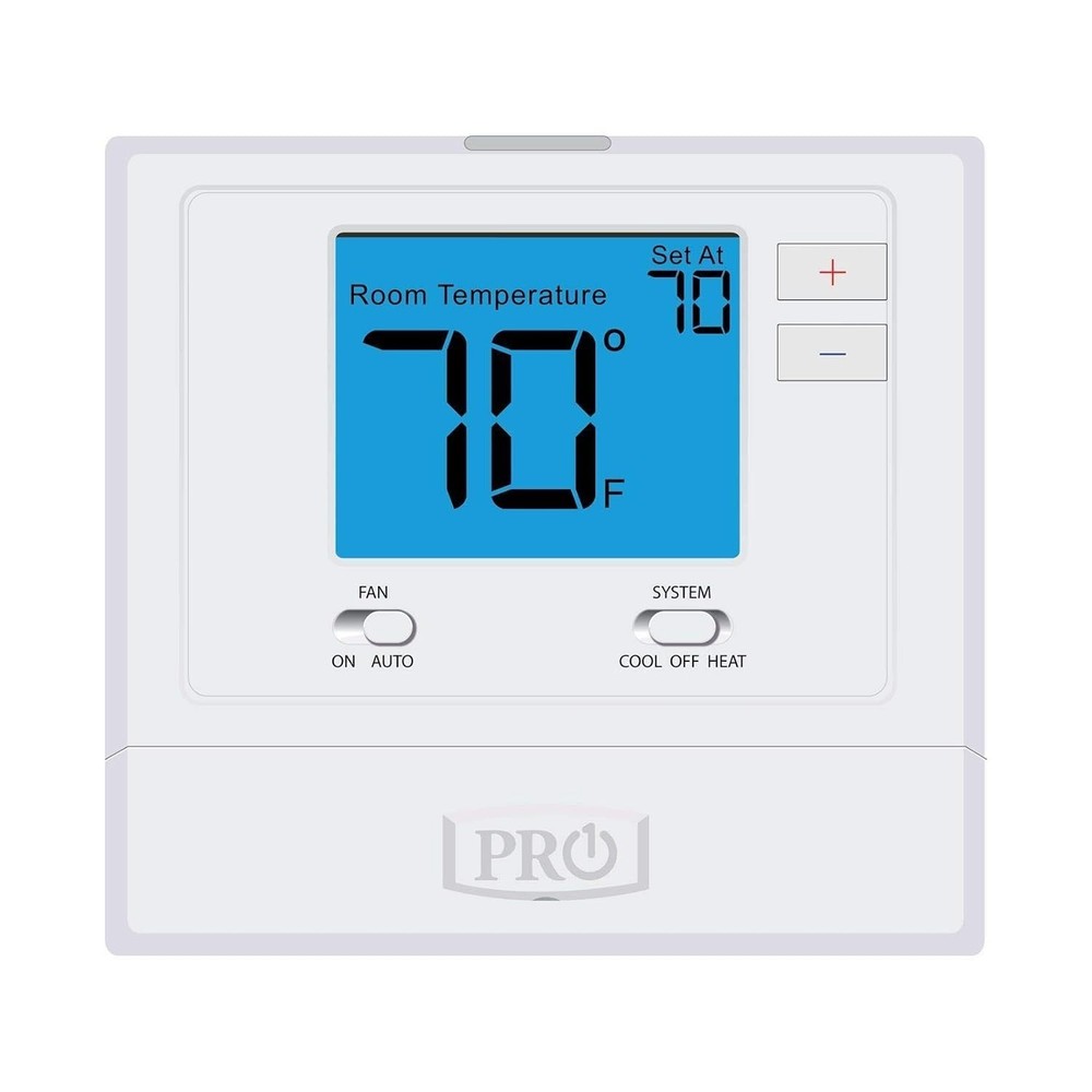 T701 Digital Non-Programmable Thermostat - Elegant Wall-Mount Climate Control