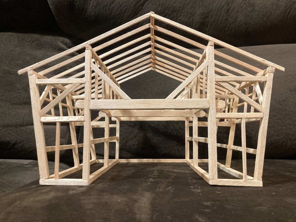 "Barn" Find -  Real Dutch Barn timber frame