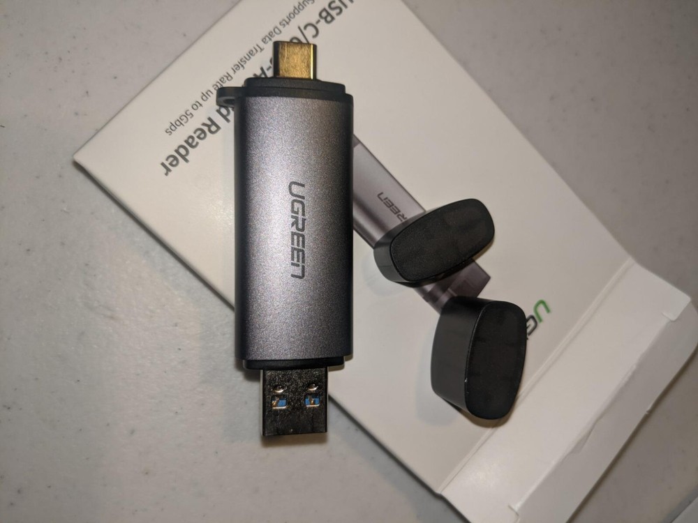 UGREEN USB C & USB 3.0 Micro SD Card and Memory Card Reader Adapter