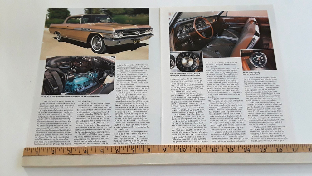 1963 BUICK WILDCAT ORIGINAL 2006 ARTICLE